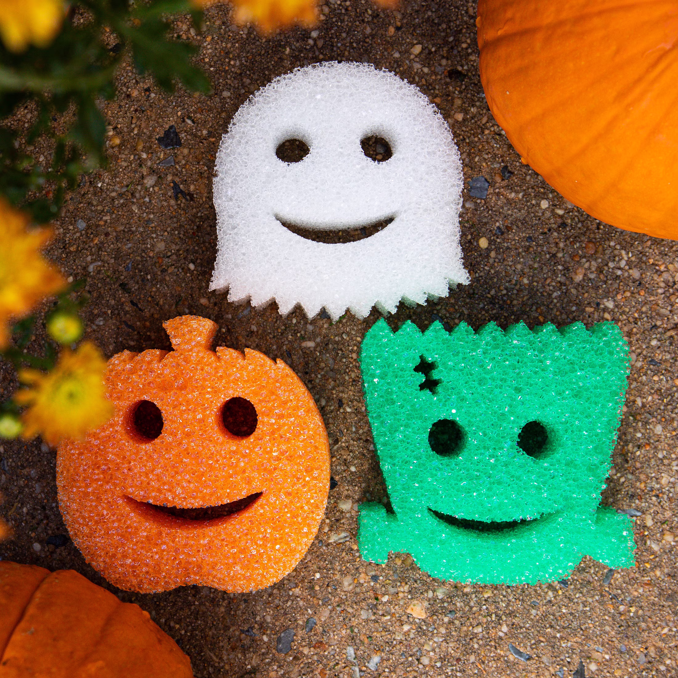Scrub Daddy Halloween Ghost Non-Scratch Cleaning Sponge - Thumbnail 6
