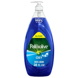 Palmolive Ultra Oxy Liquid Dish Soap, Deep Grease Cutting, 28 fl oz EZ-Pump Bottle - Thumbnail 1