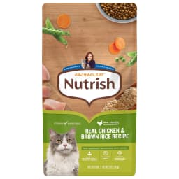 Rachael Ray Nutrish Dry Cat Food, Chicken & Brown Rice Recipe, 3 Lb. Bag - Thumbnail 1