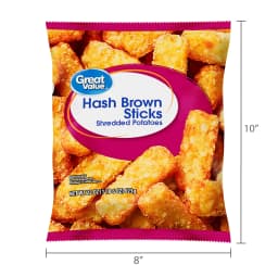 Great Value Hash Brown Sticks, Shredded Potatoes, 22 oz (Frozen) - Thumbnail 7