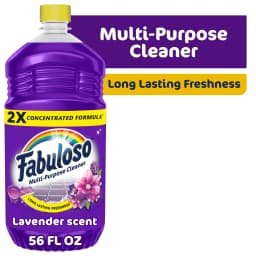 (3 pack) Fabuloso 2X Multi-Purpose Cleaner, No Rinse Floor Cleaner, Lavender Scent, 56 fl oz - Thumbnail 2