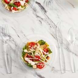 PLASTICPRO Disposable Plastic Forks Heavyweight Utensils Silverware, Clear, Pack - Thumbnail 7