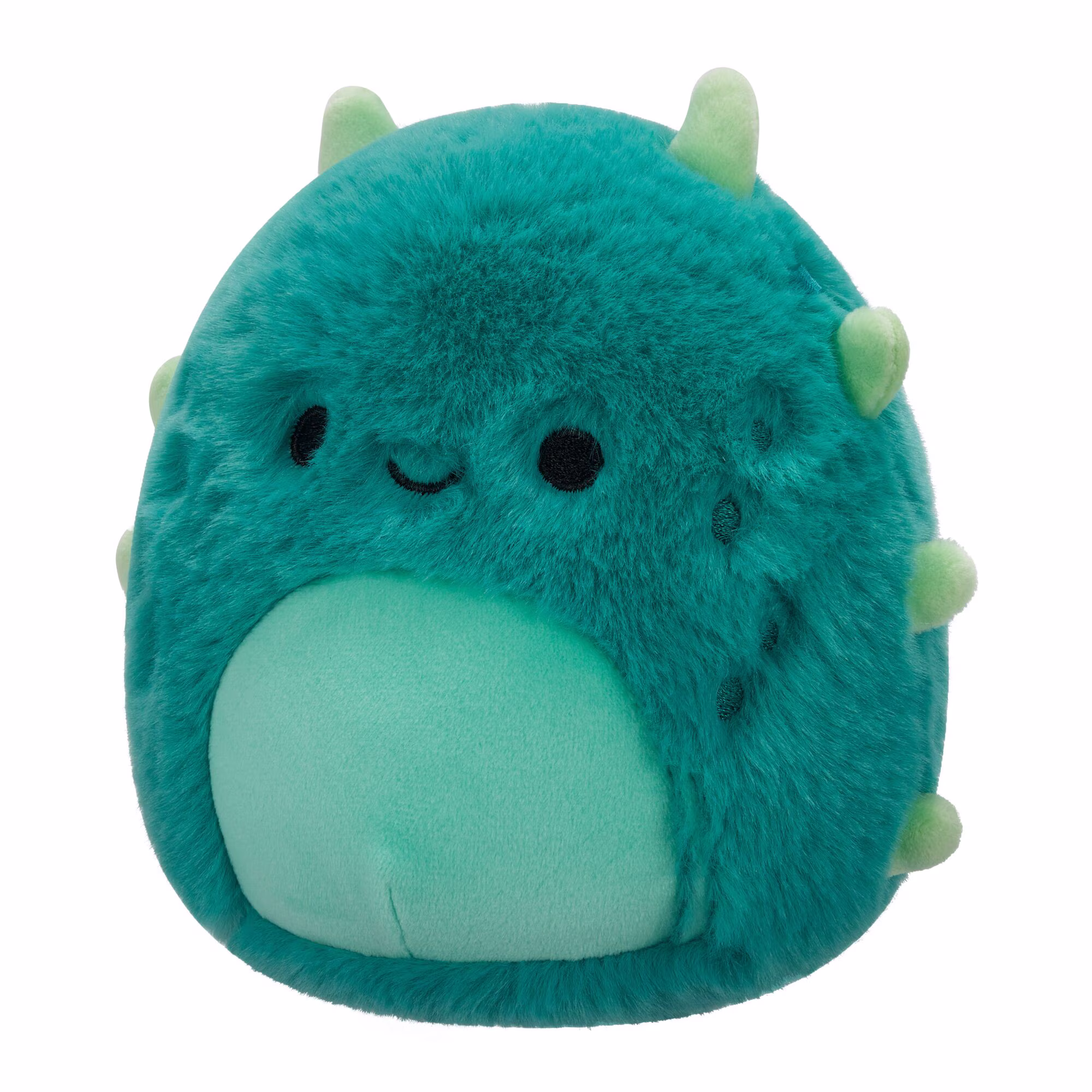 Squishmallows FuzzAMallow Official 5 inch Wasabi the Green Sea Cucumber - Child's Ultra Soft Plush Toy - Thumbnail 3