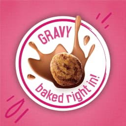 Purina Friskies Gravy Swirlers Dry Cat Food Flavors of Chicken, Salmon and Gravy, 22 lb Bag - Thumbnail 4