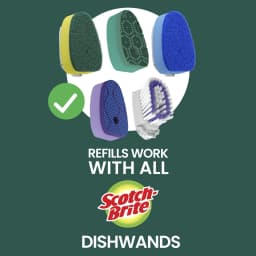 Scotch-Brite Heavy Duty Dishwand, Soap Dispensing, 1 Count - Thumbnail 10