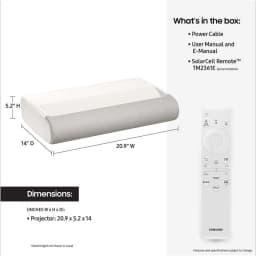 Samsung 120" LPU7D Series The Premiere Ultra Short Throw 4K AI Smart TV Laser Projector - Thumbnail 7