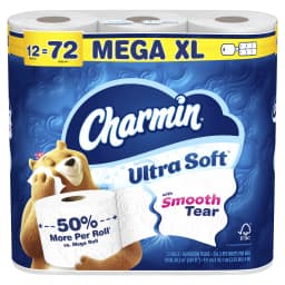 Charmin Ultra Soft Toilet Paper 12 Mega XL Rolls, 336 Sheets Per Roll - Thumbnail 16