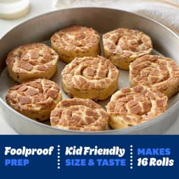 Pillsbury Cinnamon Rolls with Original Icing, Refrigerated Canned Pastry Dough, Value 2-Pack, 16 Rolls, 24.8 oz - Thumbnail 3