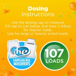 Great Value Ultimate Fresh Laundry Detergent, Original Clean, 154 fl oz, 107 Loads - Thumbnail 4