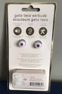 RHEA- Dci Good Vibes Taco Cat Avocado Earbuds - Thumbnail 3