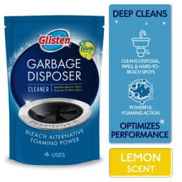 Glisten Disposer Care Cleaner, Lemon Scent, 4 Packets - Thumbnail 1