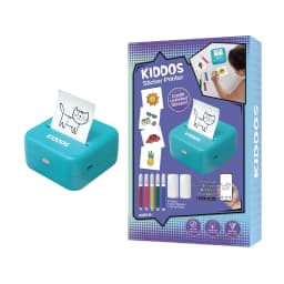 Kiddos Sticker Maker Machine – Sticker Maker for Kids 8+ DIY Arts and Crafts Kit with Markers, Sticker Rolls - Thumbnail 1