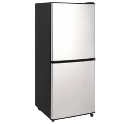 4.2 Cu.Ft Compact Refrigerator Double Door Mini Fridge with 2.3 Cu ft Freezer, Ultra Quiet, Mini Refrigerator for Dorm, Bedroom, Office, Silvery - Thumbnail 1