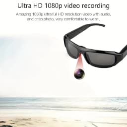 Camera Sunglasses 1080P HD Video Recording with 16GB Storage Hands-Free Photography for Outdoor Sports Cycling Running Travel Vlogging Action Camera - Thumbnail 2