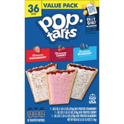 Pop-Tarts Toaster Pastries, Breakfast Foods, Kids Snacks, Variety Pack (36 Pop-Tarts) - Thumbnail 10