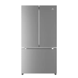 ICYBER BOOM 27.4 cu ft French Door Refrigerator, Full Size with Freezer, Auto Defrost, Ice Maker & Water Filter, Dual Zone, Stainless Steel - Thumbnail 1