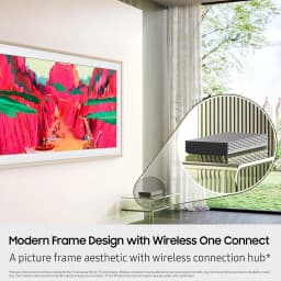 Samsung QN85LS03FWFXZA 85 Inch The Frame Wireless 4K Neo QLED TV with 3 Year Amber Protection Plan (2025) - Thumbnail 6