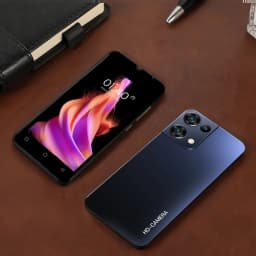 Black Android 12 Cell Phone 5.5In Hd Display 16Gb Storage 3G Dual Sim 3200Mah Unlocked - Thumbnail 2