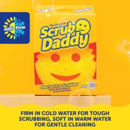 Scrub Daddy Original Sponge Scratch-Free Dish Scrubber, Kitchen & Bath Cleaning Supplies. Scrubbies & Esponjas De Fregar - Thumbnail 17