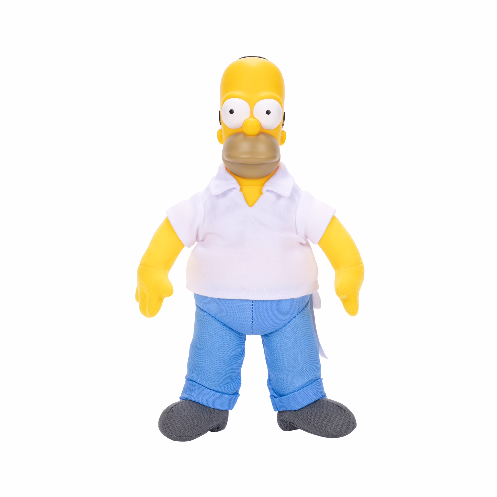The Simpsons 9 Inch Scale Plush Homer Simpson Figure with Soft Plush Body and Sculpted Head - Thumbnail 4