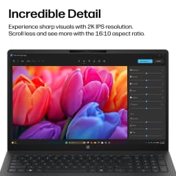 HP OmniBook 3 16 inch Laptop Next Gen AI PC 2K IPS Display Windows Snapdragon X 16GB 512GB SSD Mica Silver - Thumbnail 9