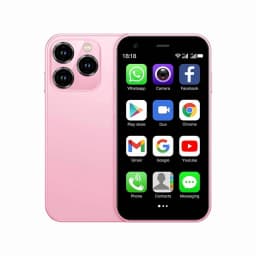 SOYES XS15 Android 8.1 2GB RAM 16GB ROM Ultra-thin 3 Inch Dual SIM Smart Phone, Pink - Thumbnail 1