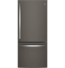 GE GDE21EMKES 21.0 Cu. Ft. Freestanding Bottom Freezer Refrigerator - Thumbnail 1