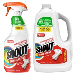 Shout Active Enzyme Laundry Stain Remover, Triple-Acting Formula Clings, Penetrates, and Lifts 100+ Types of Everyday Stains – 22 fl oz Trigger Spray - Thumbnail 10