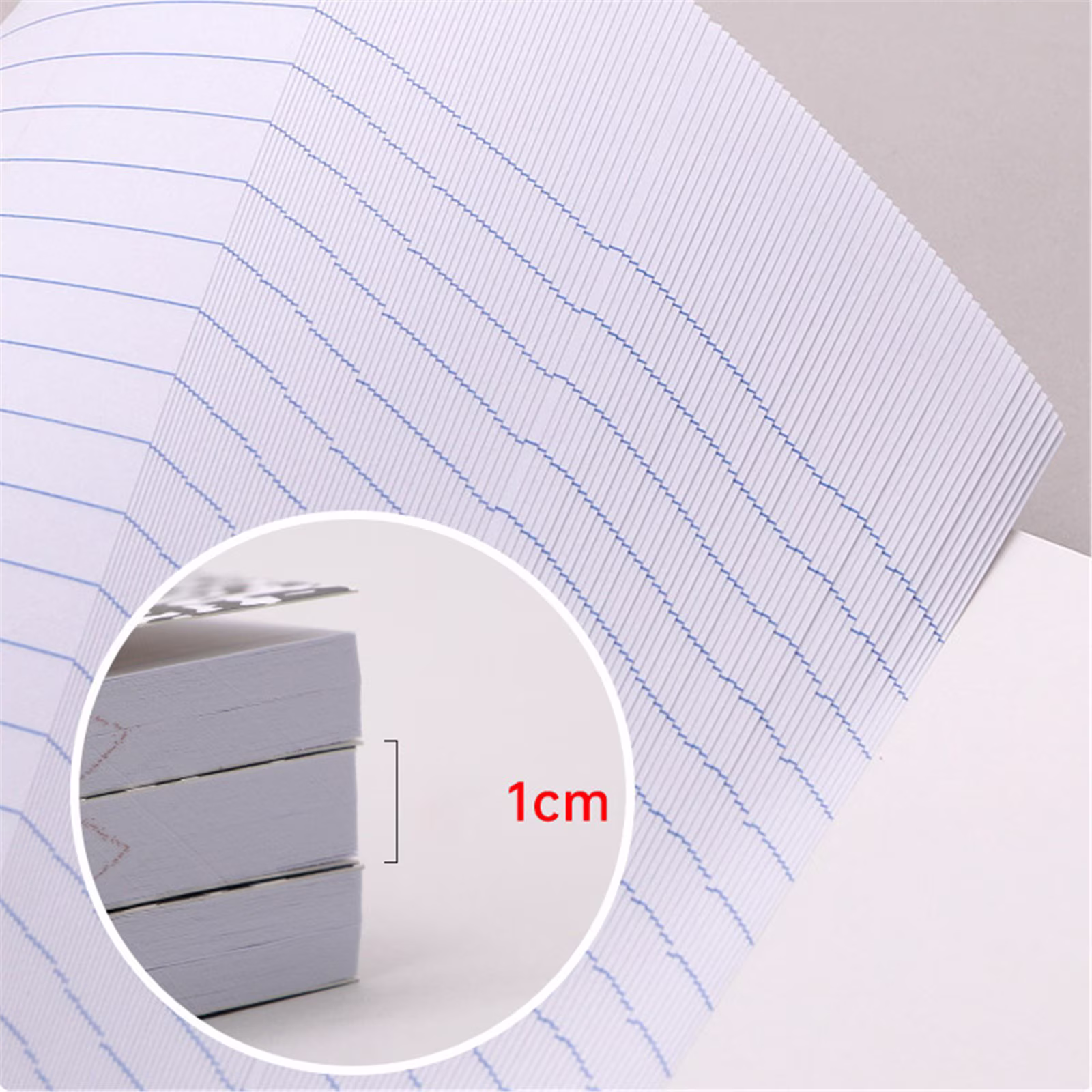 Composition Notebook 1 Pack Wide Ruled 100 Sheets Marble Cover 9.75x7.5in Sewn Binding - Thumbnail 6