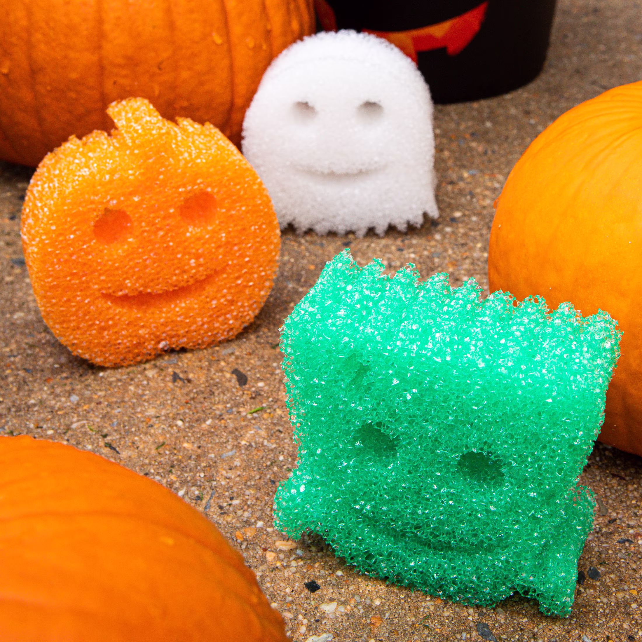 Scrub Daddy Halloween Ghost Non-Scratch Cleaning Sponge - Thumbnail 5