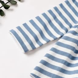 9 Months Baby Girls Clothes 12 Months Girls 2PCS Outfits Set Infant Girls Long Sleeve Stripe Top Pants Set Blue - Thumbnail 7