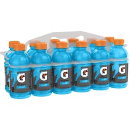 Gatorade Thirst Quencher Cool Blue Sports Drinks, 12 fl oz, 12 Count Bottles - Thumbnail 2