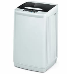Costway Portable Full-Automatic Laundry Washing Machine 8.8lbs Spin Washer W/ Drain Pump - Thumbnail 1