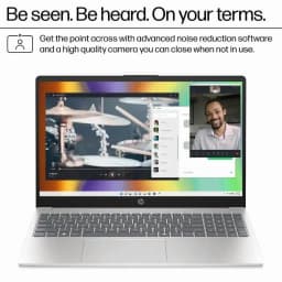 HP 2025 15.6" HD Touchscreen Laptop, Free Lifetime Microsoft Office 2024, Intel Core i3-1315U, 8GB RAM, 256GB SSD - Thumbnail 4