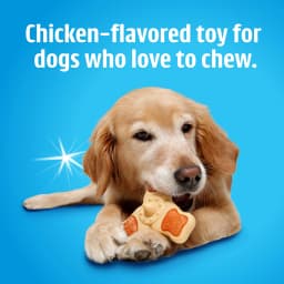 Hartz Chew ‘n Clean Tri-Point Chew Toy, Chicken Flavored Dog Toy For Moderate Chewers, Small - Thumbnail 6