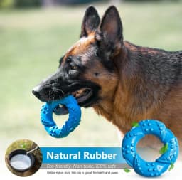 Dog Toys for Aggressive Chewers Dog Toy Interactive Dog Toys for Large Dog Chew Toys for Aggressive Chewers,Dinosam Indestructible Dog Toy for Medium - Thumbnail 3