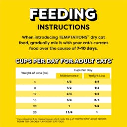 Temptations Dry Cat Food Indoor, Fishin’ For Chicken Flavor, 13.5 Lb Bag - Thumbnail 7