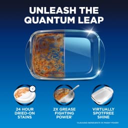 Finish Quantum Dishwasher Pods, No Pre-Rinse Dishwasher Detergent Tabs Soap, Advanced Clean, 27 Count - Thumbnail 2