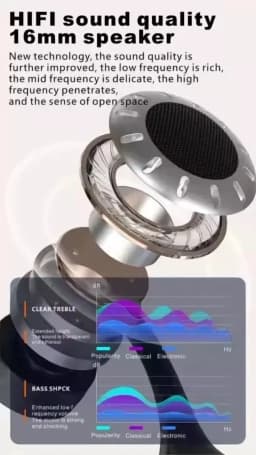KLYNE - Bone Conduction Open-Ear Bluetooth Sport Headphones, Premium Wireless Over-Ear - Thumbnail 4