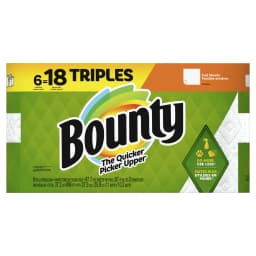 Bounty Paper Towels Full Sheet, 6 Triple Rolls - Thumbnail 11