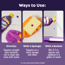 Fabuloso 10X Concentrated Gel, Multi-Purpose Cleaner, Toilet Cleaner, Floor Cleaner, Lavender Scent, 12 fl oz Bottle - Thumbnail 7