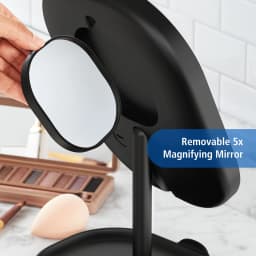 Mainstays LED Makeup Mirror Rechargeable Vanity - Thumbnail 6