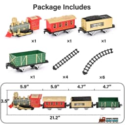 Train Set Toys Electric Train Toy for Boys W - Thumbnail 4