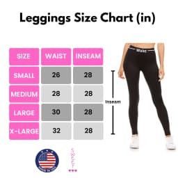 Sweet Hearts 3 Pack Leggings for Women Elastic - Thumbnail 6