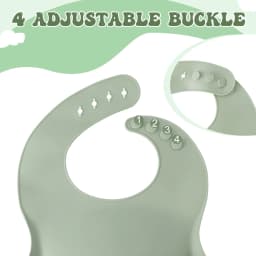 Hequsigns Army Green Silicone Baby Feeding - Thumbnail 11