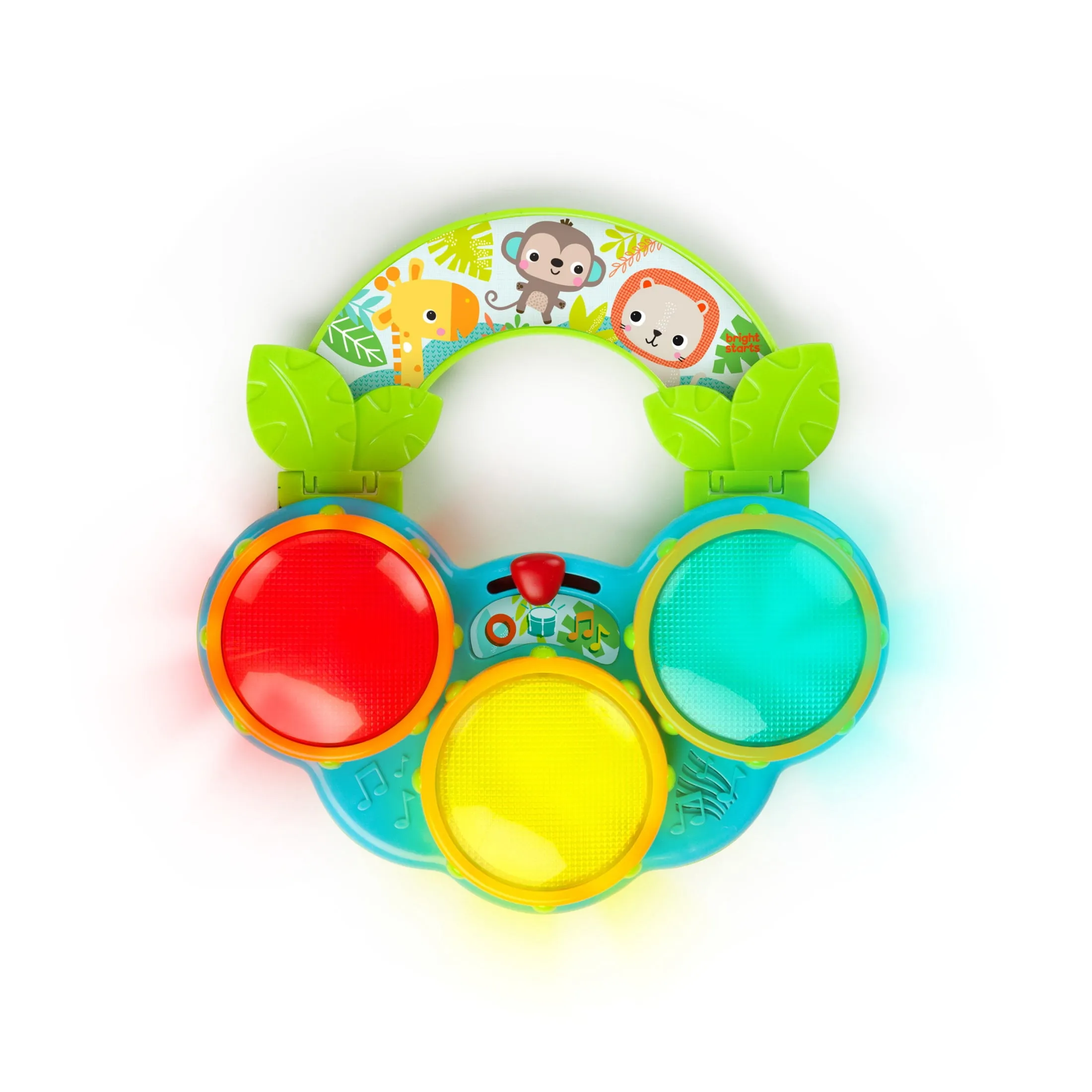 Bright Starts Safari Beats Musical Drum Toy
