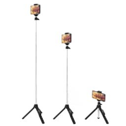 Bower 6 in 1 Multi Selfie Tripod with Smartphone - Thumbnail 8