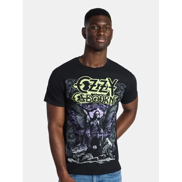 Men's and Big Men's Ozzy Has Wings Graphic Tee