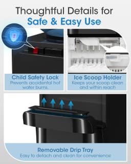 Patiosunny 4 in 1 Water Dispenser with Ice Maker - Thumbnail 2