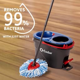O Cedar Rinseclean Spin Mop and Bucket System - Thumbnail 7